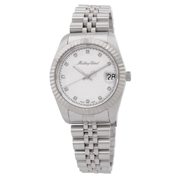 NWT Mathey-Tissot Fashion Ladies Quartz Steel Authentic Watch - Picture 1 of 3